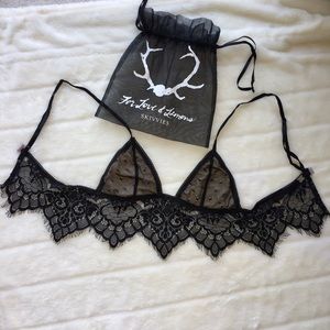 For Love & Lemons Skivvies Top XS